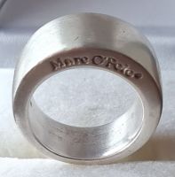 Fingerring Bandring Silber 625, MARC O`POLO, Grösse 54